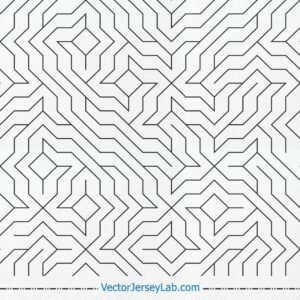 editable side pattern black vector for sportswear