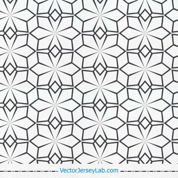 minimal geometric black vector for jersey and t-shirt design